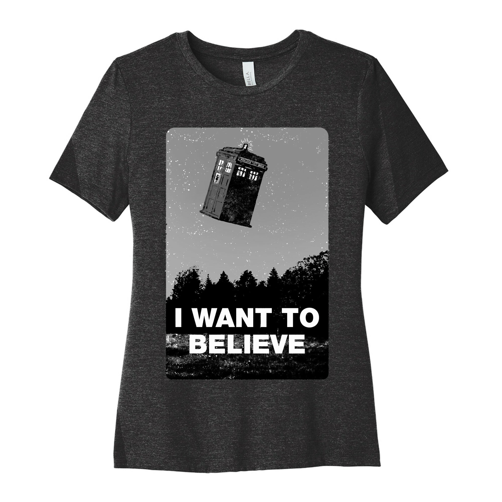 I Want To Believe (doctor who) Women's Cotton Tee